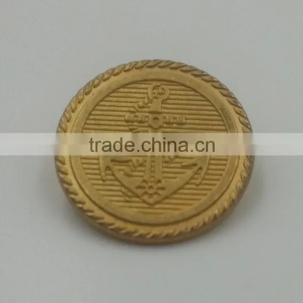 Anchor Logo Metal Shank Button for Ladies Clothes -- MJ1107 photo-4