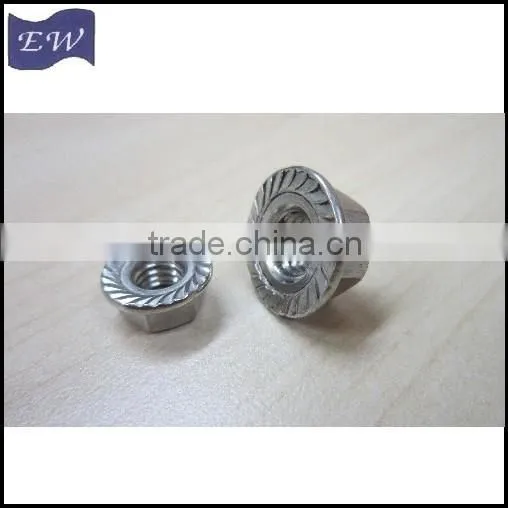 Stainless Steel Hex Flange Nut M10 and M14 (DIN6923) photo-6