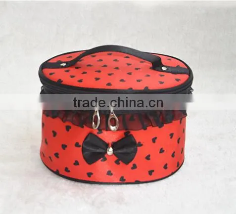 Colors Canvas Cosmetic Bag for Stock Storage Washing Toiletry Bag photo-5