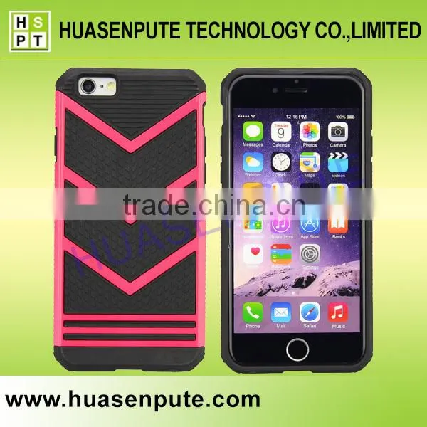 Cell Phone 2 in 1 PC+TPU Mobile Phone Bags Cover Cases For IPhone 6 photo-5