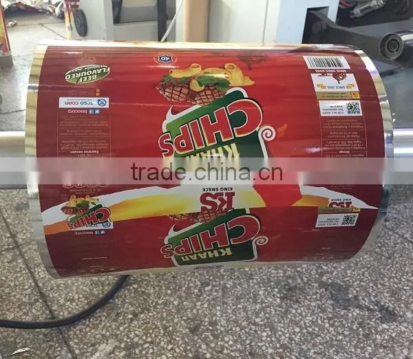 Eco-friendly Plastic Laminated Potato Chips Packaging Material/Snack Food Sachet Packaging Potato Chips Packaging Bag photo-3