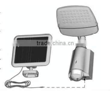 2016 Philex Motion Activated Solar Powered LED Security Light Motion Sensor PIR photo-2