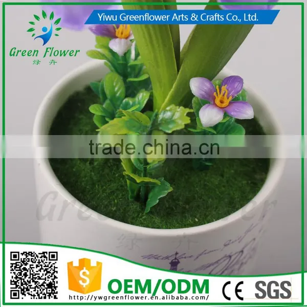 2016 Wholesale Multicolor Latex Artificial PU Flowers Lreland Bonsai Real Touch Bouquet Wedding Bridal Decor Display Flower photo-5