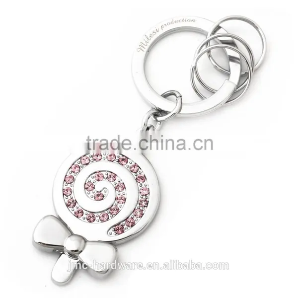 Metal Material and Car Racing Keychain photo-2