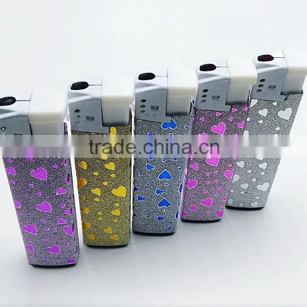 Flash Sticker Rechargable Lighters Car Cigarette Homemade Lighter photo-3