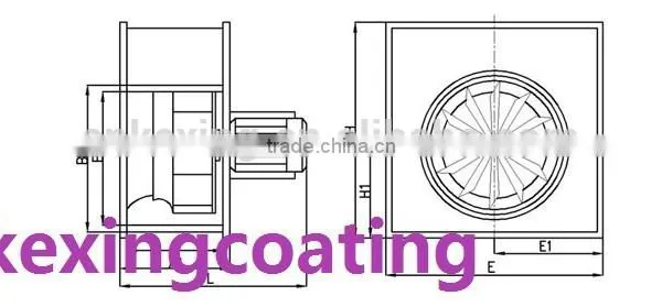 China Professional CE Standard DDF Centrifugal Fan Manufacturer photo-4