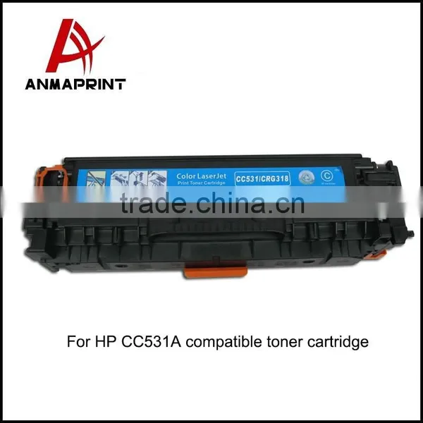 Anmaprint Toner CC530A CC531A CC532A CC533A Toner Cartridge Compatible for HP 2025n/2025dn/2025X Laser Toner Cartridge photo-3