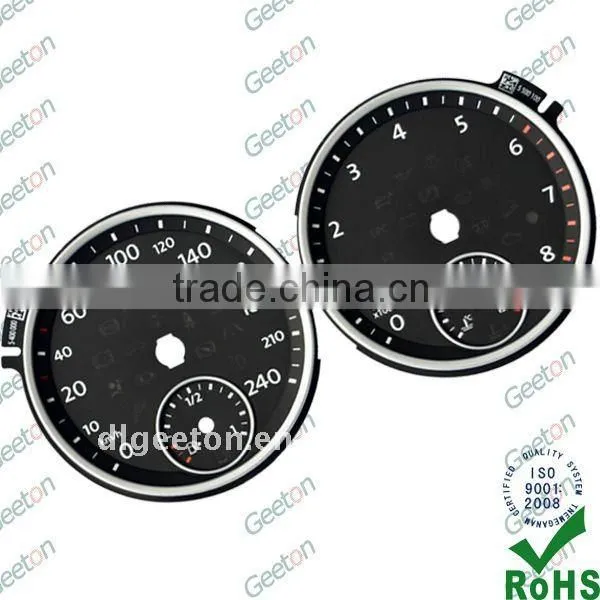 2011 Newest Design Double Auto Meter Nameplate Inside