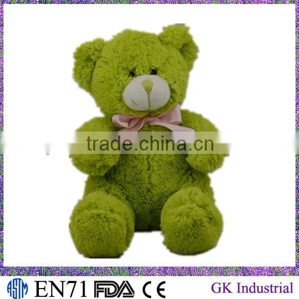 Plush Toy Green Bear