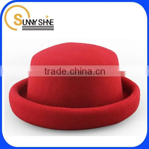 Sunny Shine Sombrero Red Blank Formal Hat