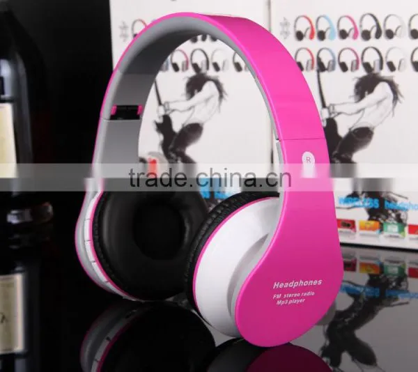Colorful Wireless Sport Headphones With FM Radio and Built-in Mp3 Player photo-2