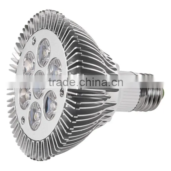LED PAR30 E27 Bulb 7W Aluminum+ Fireproof PC,Epistar Chip, AC 85~265V, CE, RoHS Approval photo-2