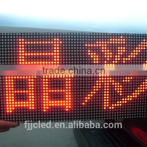 Wholesale Indoor Single Red Color Dual Color 5.0/ P7.62 Dot Matrix LED Car Sign photo-2