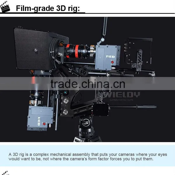 Wieldy Active Demand Profession 3D Mini Camera Rig/dslr Camera Rig photo-5