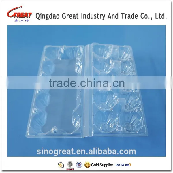 Transparent Pet Plastic Egg Tray 6-30 Eggs Tray photo-2