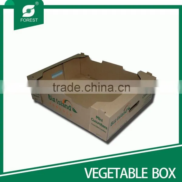 WAX-COATED LARGE SIZE BROWN CORRUGATED CARTONS FOR MOVING FRESH FRUITS AND VEGETABLES photo-5