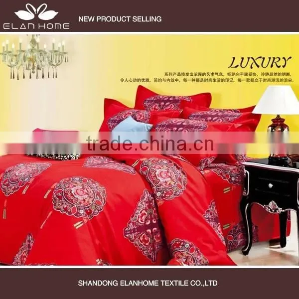 100% Microfiber Disperse Printting Beautiful Comforter Cover Set With Zipper photo-2