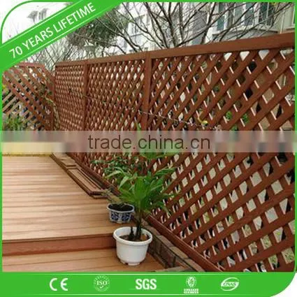 WPC PVC Fence Wood Plastic Composite Fence photo-6