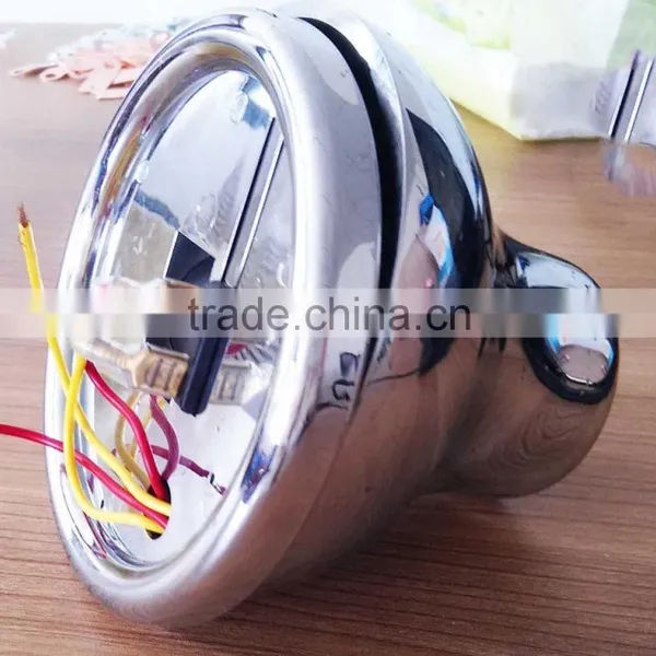 5.75inch Motorcycle Headlight Electronic Siren Wireless Siren photo-2