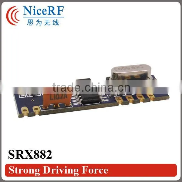 NiceRF SRX882 Low Cost 315/433mhz RF Wireless Receiver Module RF Super Heterodyne Receiver Module photo-2
