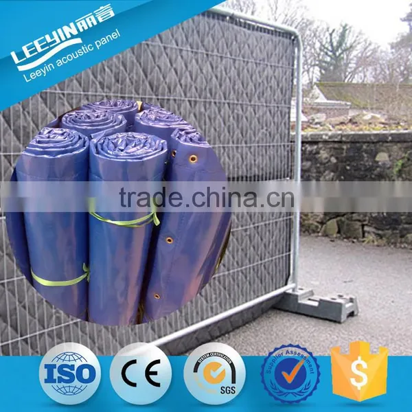 Sound Proof Tarpaulin for Steel Fencing