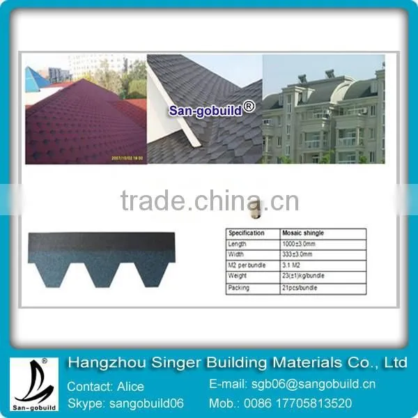 Wood House of Using Asphalt Shingle /roofing Shingle photo-6