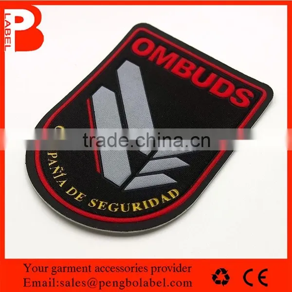 Custom 3D High Quality Clear Football Pvc Silicon Patches in Wholesale photo-4