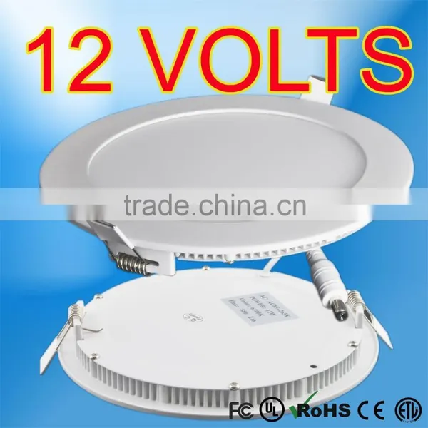12V LED Downlight 12v LED Round Panel Light Solar LED Down Light photo-3