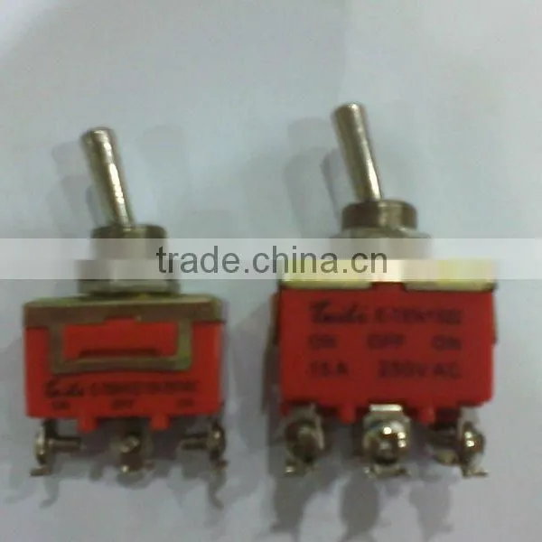 ON-OFF Toggle switch 2 ways and 3 ways 3pin 6 pins
