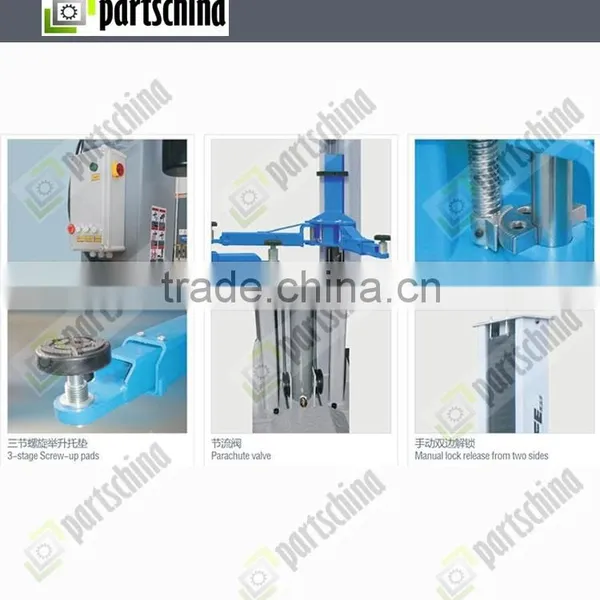 Hydraulic 4Ton Two Pillar Lifting Machine Car Lift Equipment For Garage Workshop photo-2