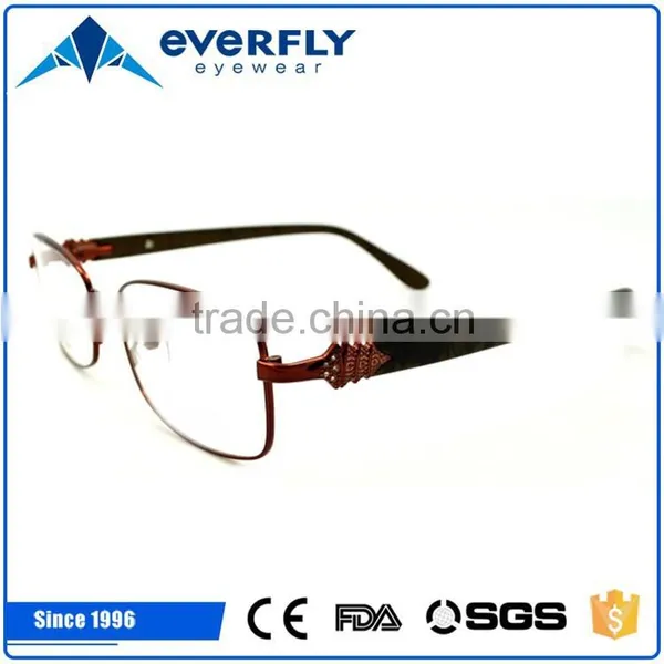 2016 Wholesale Hand Made Metal Full Rim Optical Frame photo-3