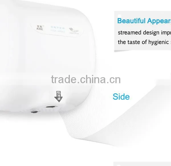 Bathroom Product Automatic Fast Dry Hands Single Side Jet Hand Air Dryer photo-4