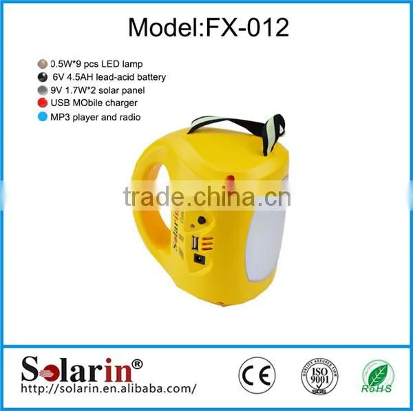 Solar pv Power System 5kw Solar Led Camping Lantern Light Usb Charge Sock