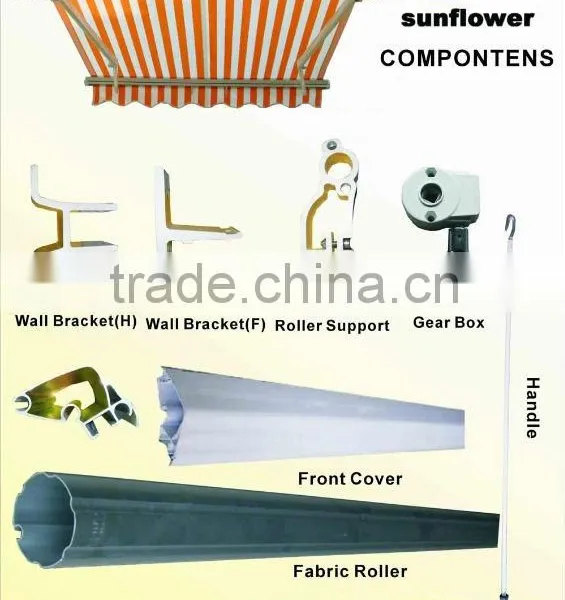 Awning Parts and Components Two cables Retractable Arms