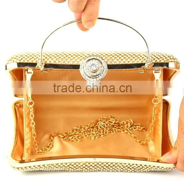 2015 Popular Diamond Crystal Women Clutch Evening Bag photo-5