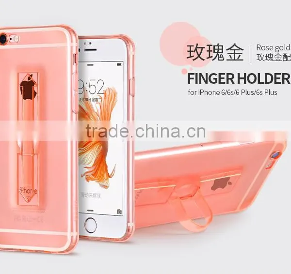 Soft and Super Thin Airbag Phone Case for Iphone 6 ,TPU Skidproof/shockproof Phone Case With Hidden Holder/AIRBAG PROTECTION photo-2