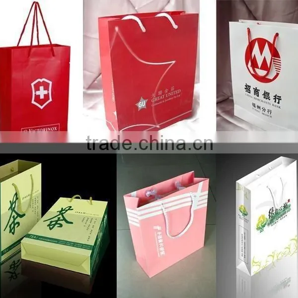 Washable Paper Bag for Products for Christmas Eco-friendly