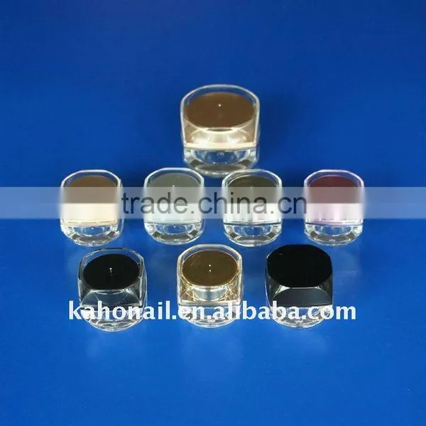 5ML Cream Acrylic Cosmetic Jars