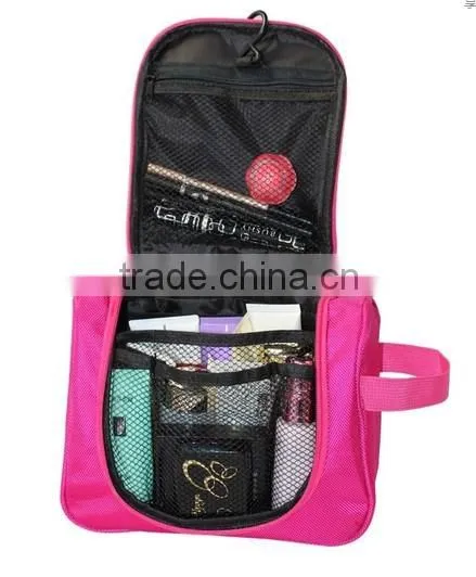 New Style Women&Man Fashion Functional Portable Hanging Folding Travel Cosmetic Bags,toiletry Bag With Hook photo-5