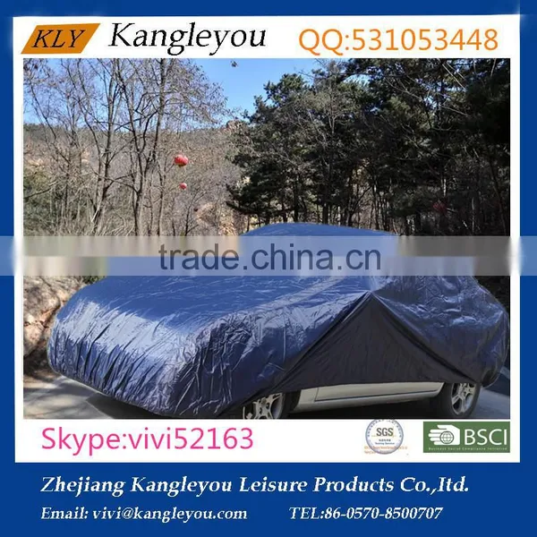Blue Polyester Waterproof Car Cover photo-2