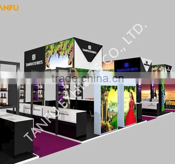 China Trade Show Booth Made by Reusable Material photo-2