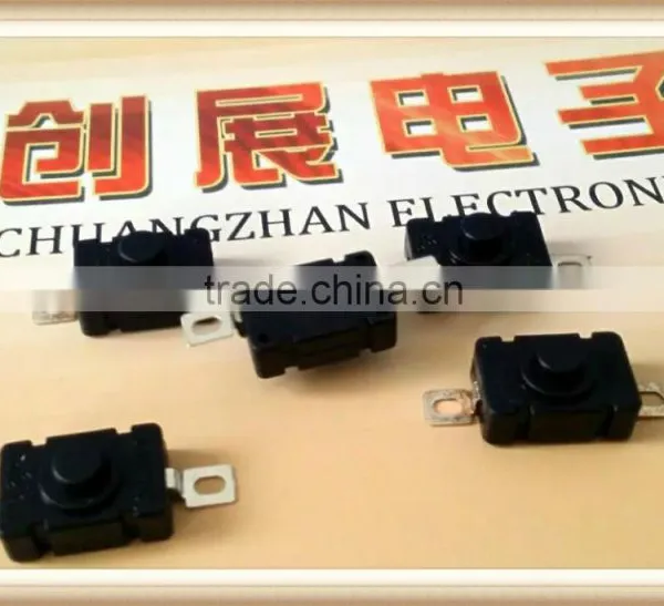 Flashlight Button Switch / Tail Switch / Central Switch / Self-locking Key Switch / ON-OFFswitch photo-6