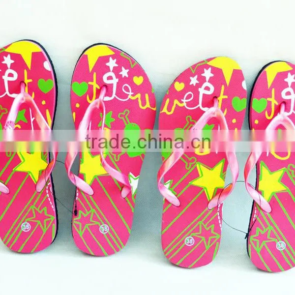 2016 Summer Fashion EVA Flip Flops Slippers Women Slippers photo-2