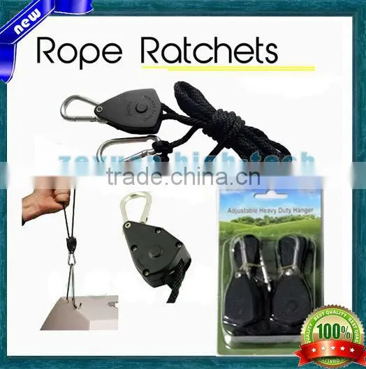 1/4" Rope Ratchet Tie Down / Trailer Belt Ratchet Tie Down / Quick Release Tie Down photo-5