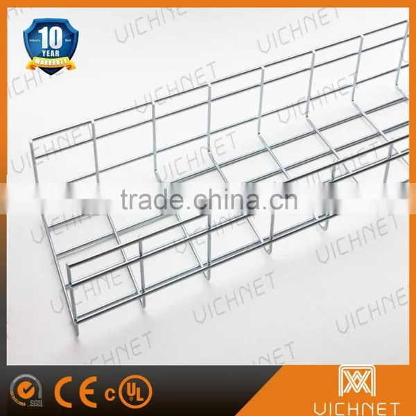 Electro Galvanized Wire Mesh Cable Tray With CU CUL CE Certificated photo-3