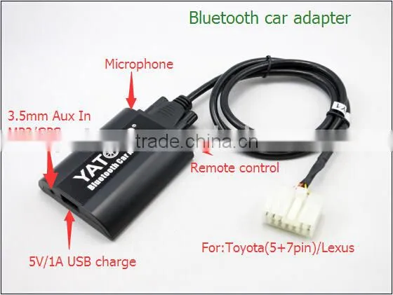 Yatour Yt-bta Mp3 Usb Toyota Car Bluetooth Adapter Player photo-4