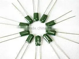 0.001uf 100V CL11 Polyester Film Capacitor Metallized Polyester Film Capacitor