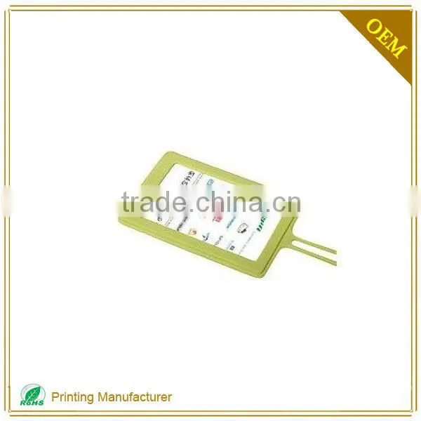 High Quality Soft Pvc Personalized Luggage Hang Tag Tags Packaging photo-2
