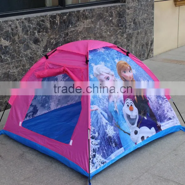 Cartoon Frozen X-frame Kids Dome Tent photo-3