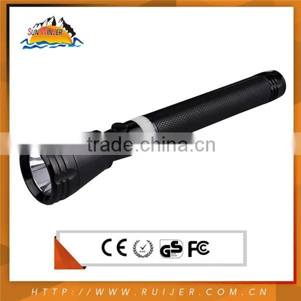 2015 Best Selling Rechargeable Torch Flashlight Red Led Flashing photo-6